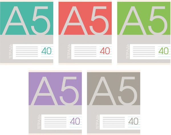 Изображение товара Тетрадь Listoff Новая классика / ТЛ408644