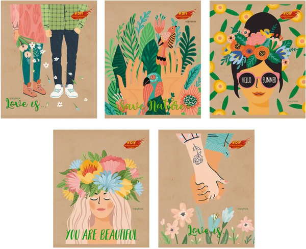 Изображение товара Тетрадь Listoff Diy Collection. Beautiful / ТКФЛ487884