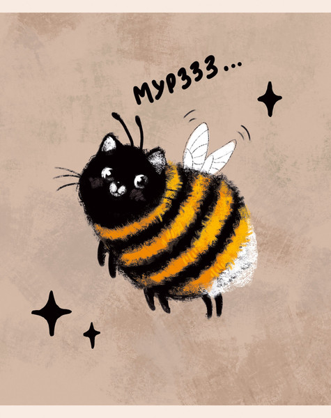 Изображение товара Тетрадь Listoff КОТОшмель / ТКЛ489071