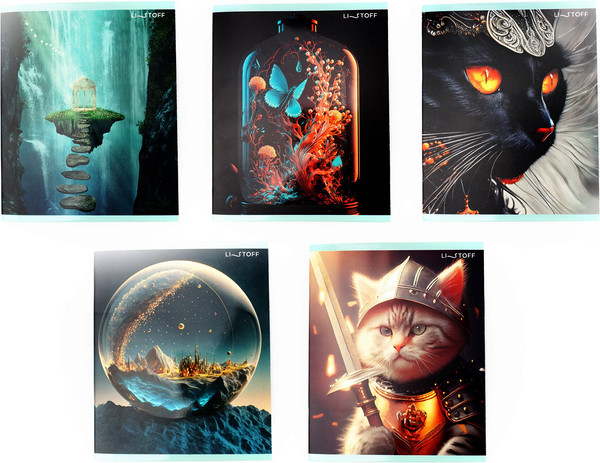 Изображение товара Тетрадь Listoff Фантастическая серия / ТК2ЛФ488736