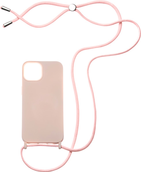 Изображение товара Чехол-накладка Bingo Lanyard для iPhone 15 (персиковый)