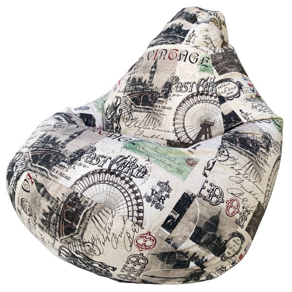 Изображение товара Бескаркасное кресло Flagman Груша Мега XXXL Г3.4-03 (Челси 01)