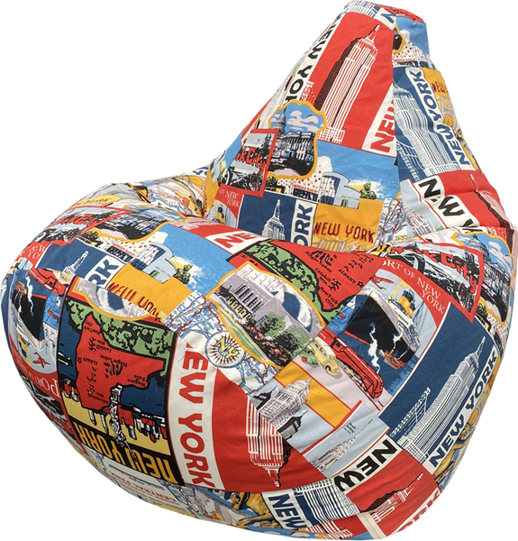 Изображение товара Бескаркасное кресло Flagman Груша Мега XXXL Г3.4-12 (Найс А01)