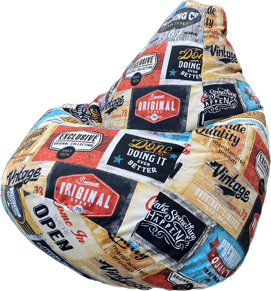 Изображение товара Бескаркасное кресло Flagman Груша Мега XXXL Г3.4-57 (лэйбл 01)