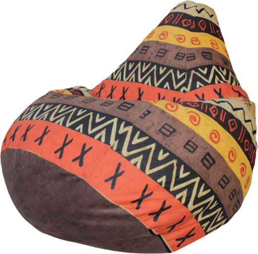 Изображение товара Бескаркасное кресло Flagman Груша Мега XXXL Г3.4-96 (африкан 2)