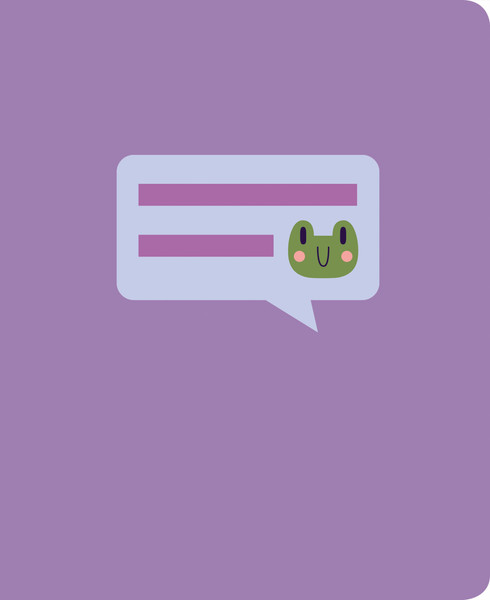 Изображение товара Тетрадь Listoff Total Lilac. Сute / ТКФ488782