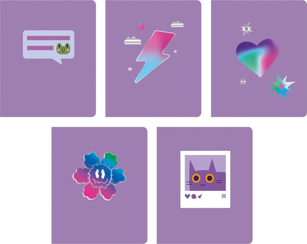 Изображение товара Тетрадь Listoff Total Lilac. Сute / ТКФ488782