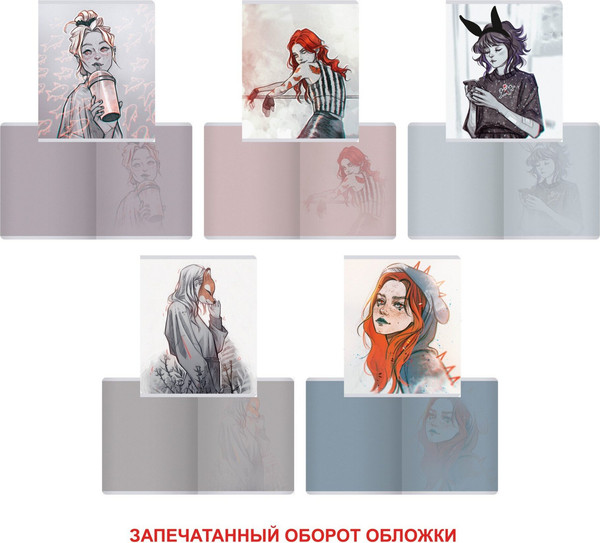 Изображение товара Тетрадь Listoff MadnessMalina / ТКЛ488746