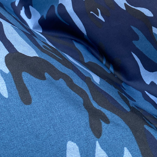 Изображение товара Бескаркасное кресло Flagman Груша Мега XXXL Г3.7-54 (синий камуфляж 2)