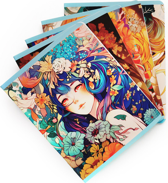 Изображение товара Тетрадь Listoff Нимфы / ТКФ488793