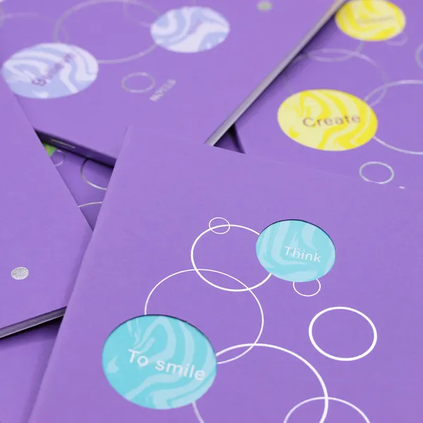 Изображение товара Тетрадь Listoff Total Lilac. Bubbles / ТКФ487937
