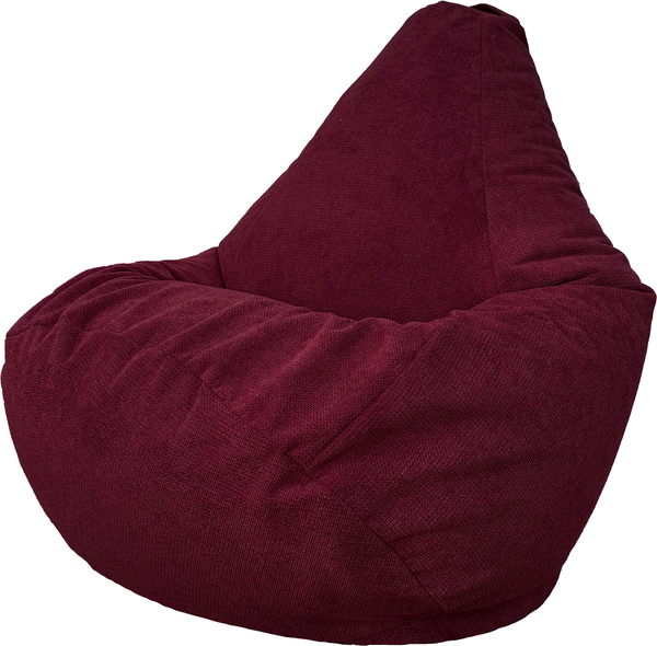 Изображение товара Бескаркасное кресло Flagman Груша Мега XXXL Г3.5-244 (Crown 07 Cranberry)