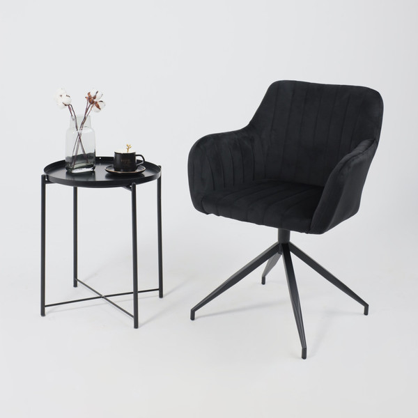 Изображение товара Стул AksHome Flower (черный)