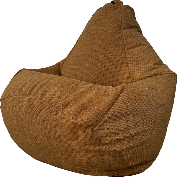 Изображение товара Бескаркасное кресло Flagman Груша Мега XXXL Г3.5-246 (Crown 09 Amber)