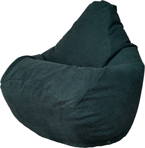 Изображение товара Бескаркасное кресло Flagman Груша Мега XXXL Г3.5-250 (Crown 13 Ocean Blue)