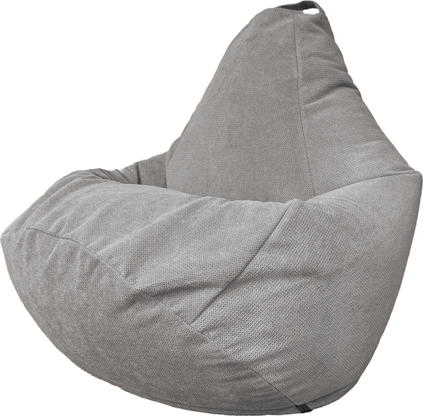 Изображение товара Бескаркасное кресло Flagman Груша Мега XXXL Г3.5-254 (Crown 17 Grey)