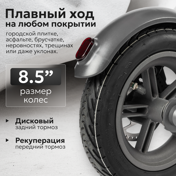 Изображение товара Электросамокат MyWay X4 (графитовый)
