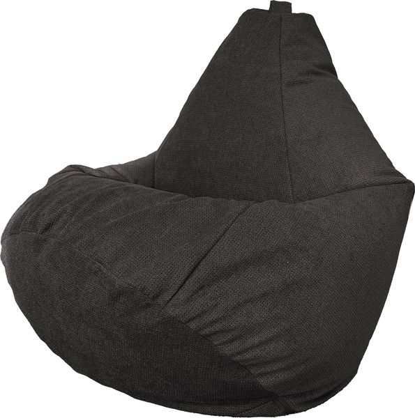 Изображение товара Бескаркасное кресло Flagman Груша Мега XXXL Г3.5-256 (Crown 19 Charcoal)