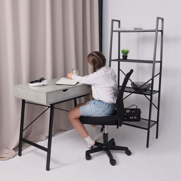 Изображение товара Кресло офисное AksHome Type (ткань-сетка, черный/черный)