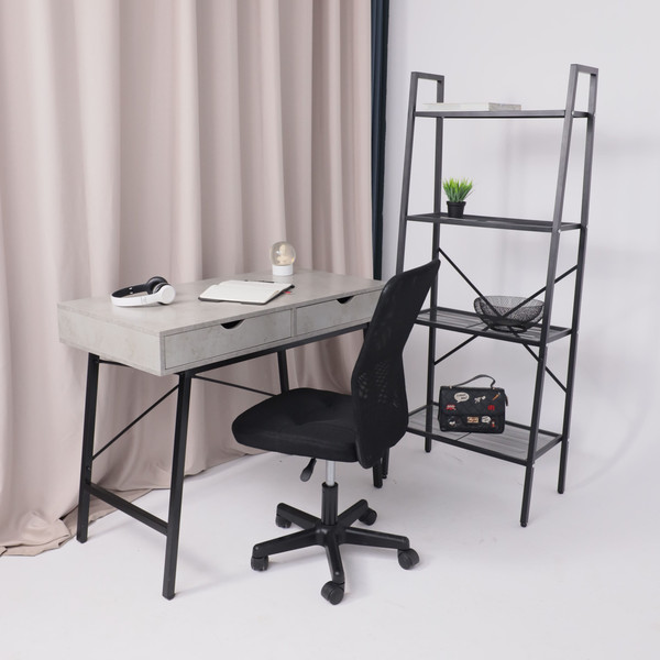 Изображение товара Кресло офисное AksHome Type (ткань-сетка, черный/черный)