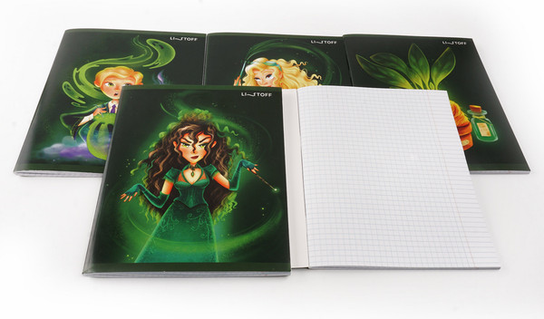 Изображение товара Тетрадь Listoff Школа волшебства / ТКБ488682