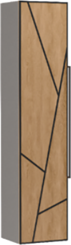 Изображение товара Шкаф-пенал для ванной EQUIL Ferro 36 (левый)