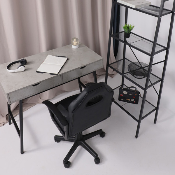 Изображение товара Кресло офисное AksHome Web Eco (черный/серый)