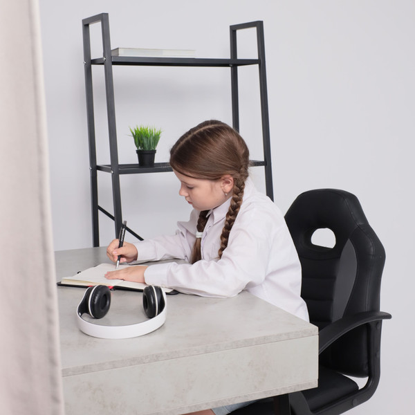 Изображение товара Кресло офисное AksHome Web Eco (черный/серый)