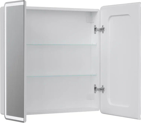 Изображение товара Шкаф с зеркалом для ванной EQUIL Nice LED 80 с часами