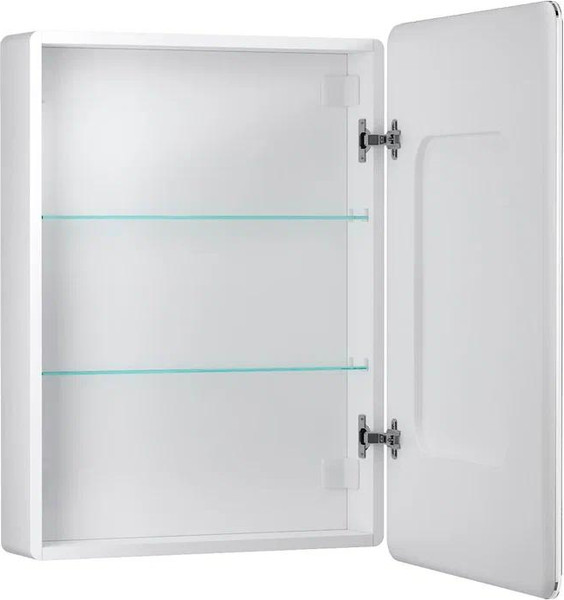 Изображение товара Шкаф с зеркалом для ванной EQUIL Nice LED 60 с часами (правый)