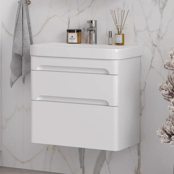 Изображение товара Тумба под умывальник EQUIL Nice 70.2Y 9595 (подвесная)