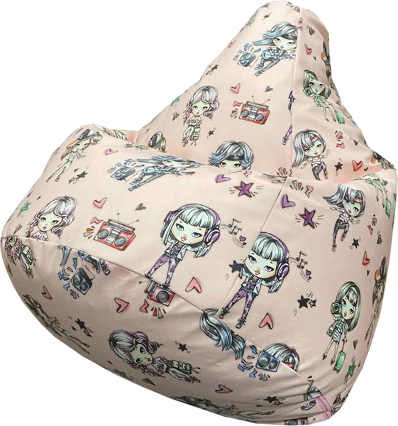 Изображение товара Бескаркасное кресло Flagman Груша Мега XXXL Г3.5-180 (Girls)