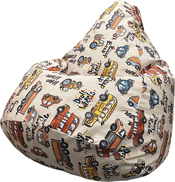 Изображение товара Бескаркасное кресло Flagman Груша Мега XXXL Г3.5-183 (Mashinki)