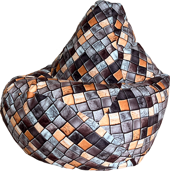 Изображение товара Бескаркасное кресло Flagman Груша Мега XXXL Г3.5-210 (Rombs 2)