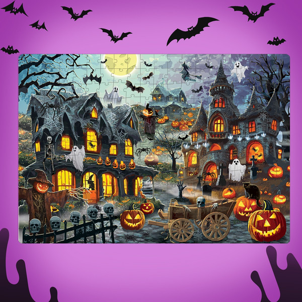 Изображение товара Пазл Puzzle Time Ночь ужасов / 9482605 (260эл)