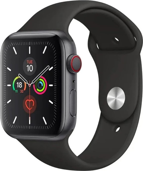 Изображение товара Ремешок для умных часов Bingo Silicone для Apple Watch 38/40/41мм (S, черный)