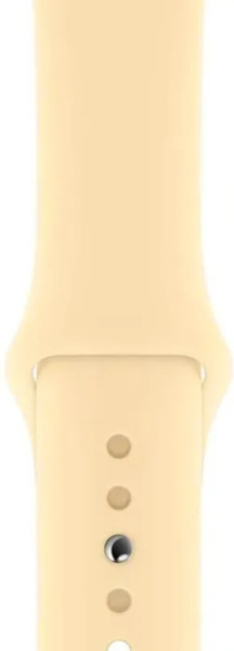 Изображение товара Ремешок для умных часов Bingo Silicone для Apple Watch 42/44/45мм (S, бежевый)