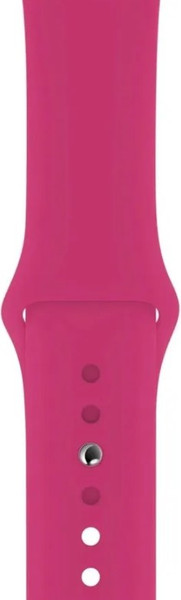 Изображение товара Ремешок для умных часов Bingo Silicone для Apple Watch 42/44/45мм (S, малиновый)