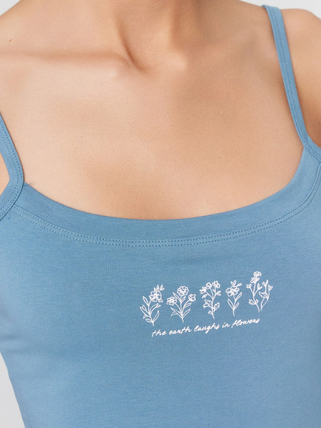 Изображение товара Комплект нижнего белья Mark Formelle 442210 (р.164/170-88-94, арктика/цветочки на арктике)