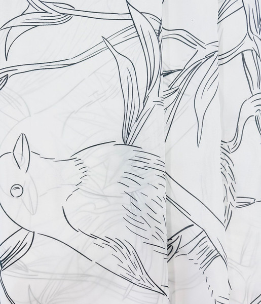 Изображение товара Шторка-занавеска для ванны Primanova Eden DR-60064