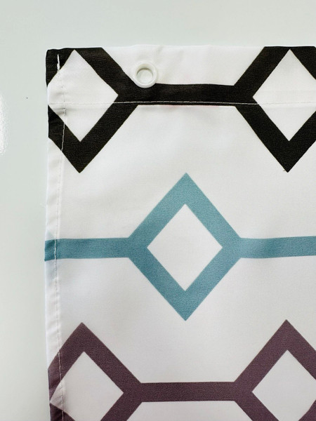 Изображение товара Шторка-занавеска для ванны Primanova Waves DR-60066