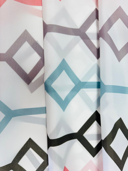 Изображение товара Шторка-занавеска для ванны Primanova Waves DR-60066