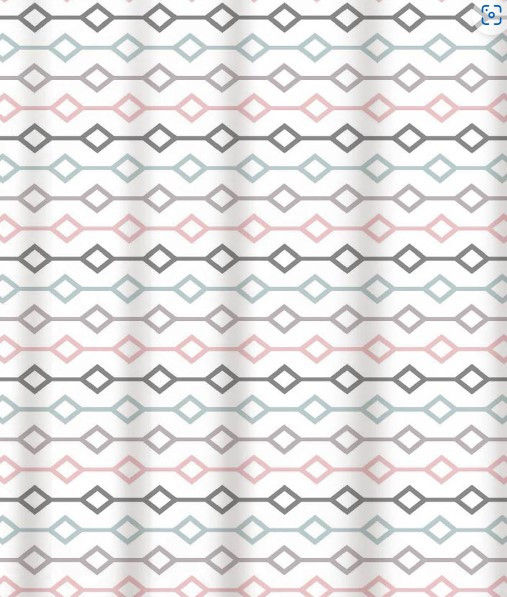 Изображение товара Шторка-занавеска для ванны Primanova Waves DR-60066