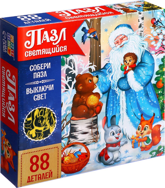 Изображение товара Пазл Puzzle Time Новогоднее чудо / 9546296 (88эл)