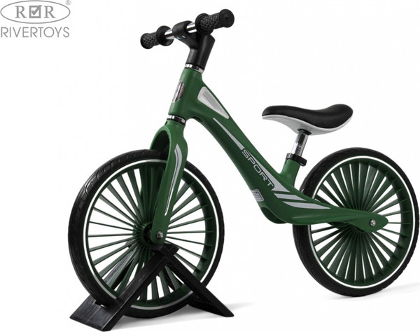 Изображение товара Беговел RiverToys HB-007-14 (зеленый)