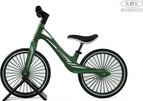 Изображение товара Беговел RiverToys HB-007-14 (зеленый)