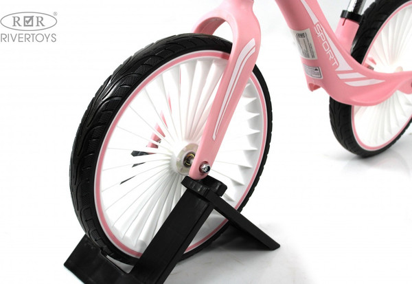 Изображение товара Беговел RiverToys HB-007-14 (розовый)