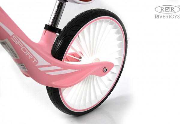 Изображение товара Беговел RiverToys HB-007-14 (розовый)