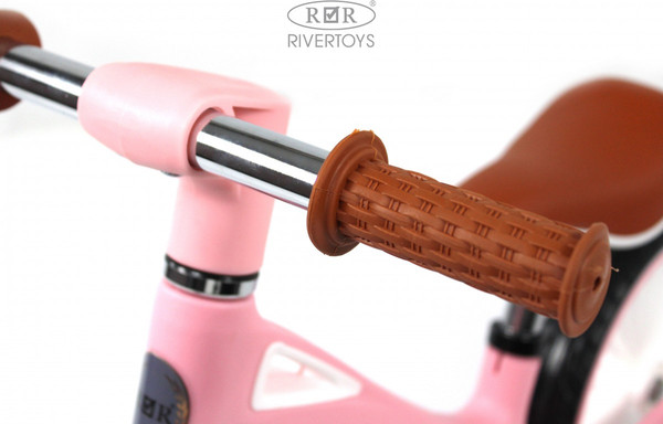 Изображение товара Беговел RiverToys HB-007-14 (розовый)