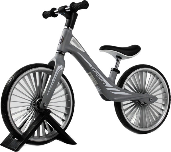 Изображение товара Беговел RiverToys HB-007-14 (серый)